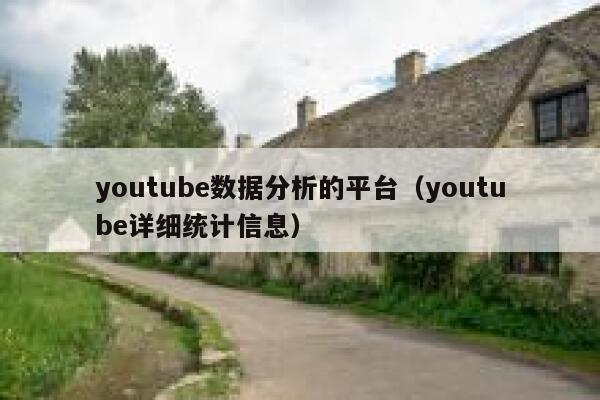 youtube数据分析的平台(youtube详细统计信息) 第1张 youtube数据分析的平台(youtube详细统计信息) 第1张