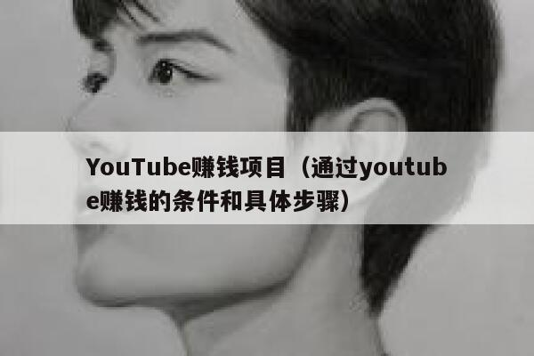YouTube赚钱项目（通过youtube赚钱的条件和具体步骤） 第1张