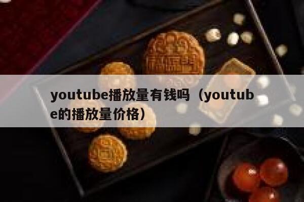 youtube播放量有钱吗（youtube的播放量价格） 第1张
