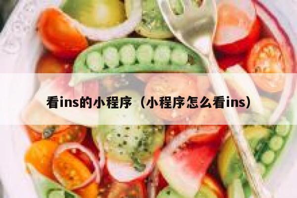 看ins的小程序(小程序怎么看ins) 第1张 看ins的小程序(小程序怎么看ins) 第1张