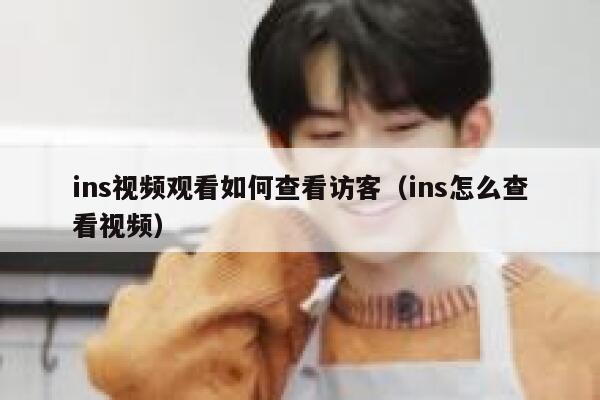 ins视频观看如何查看访客(ins怎么查看视频) 第1张 ins视频观看如何查看访客(ins怎么查看视频) 第1张