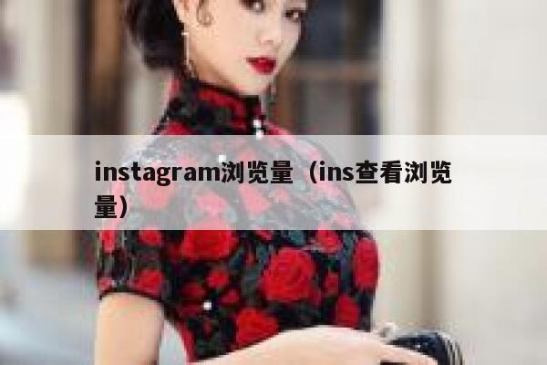 instagram浏览量(ins查看浏览量) 第1张 instagram浏览量(ins查看浏览量) 第1张