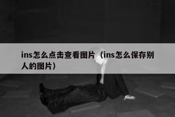 ins怎么点击查看图片（ins怎么保存别人的图片） 第1张
