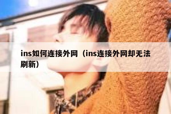 ins如何连接外网（ins连接外网却无法刷新） 第1张