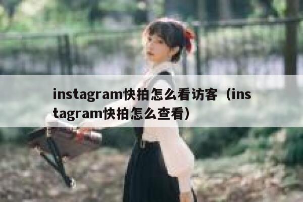 instagram快拍怎么看访客（instagram快拍怎么查看） 第1张