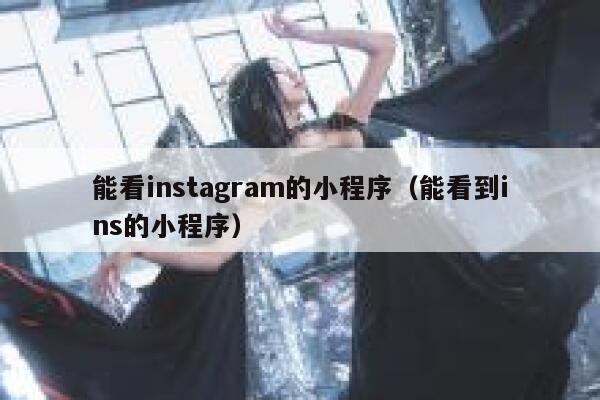 能看instagram的小程序（能看到ins的小程序） 第1张