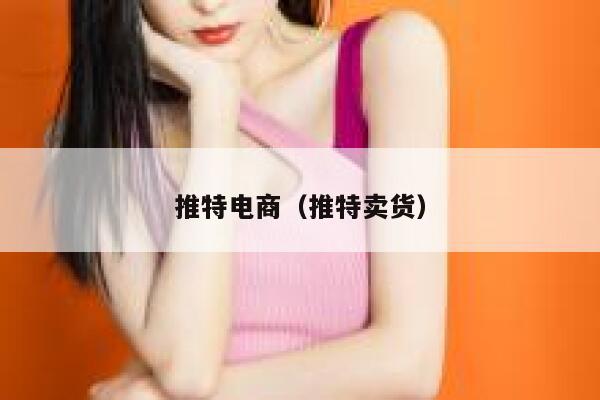 推特电商（推特卖货） 第1张