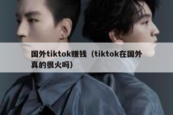 国外tiktok赚钱（tiktok在国外真的很火吗） 第1张