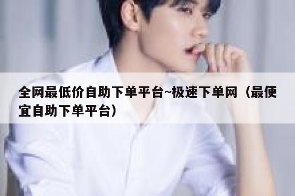全网最低价自助下单平台~极速下单网（最便宜自助下单平台） 第1张