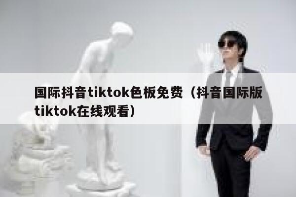 国际抖音tiktok色板免费（抖音国际版tiktok在线观看） 第1张
