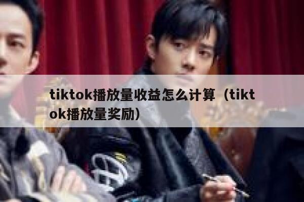 tiktok播放量收益怎么计算(tiktok播放量奖励) 第1张 tiktok播放量收益怎么计算(tiktok播放量奖励) 第1张