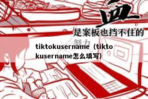 tiktokusername（tiktokusername怎么填写） 第1张