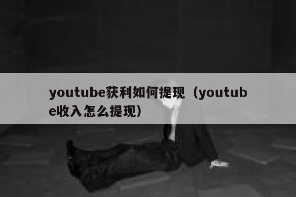 youtube获利如何提现（youtube收入怎么提现） 第1张