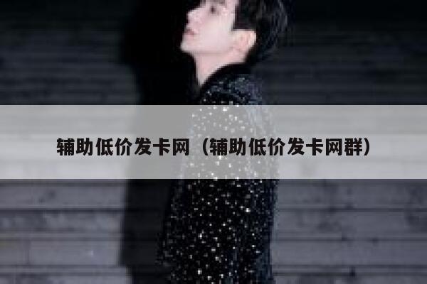 辅助低价发卡网（辅助低价发卡网群） 第1张