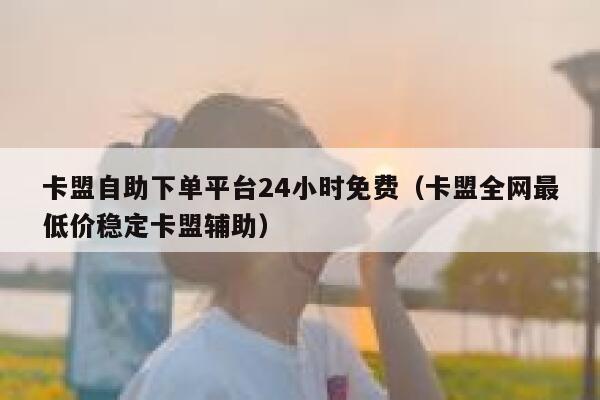 卡盟自助下单平台24小时免费（卡盟全网最低价稳定卡盟辅助） 第1张