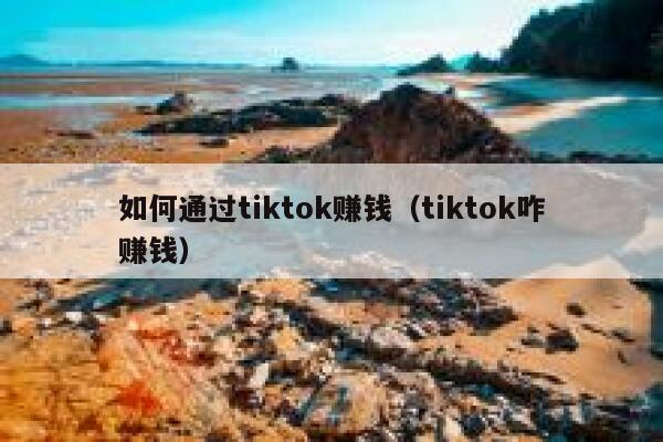 如何通过tiktok赚钱（tiktok咋赚钱） 第1张