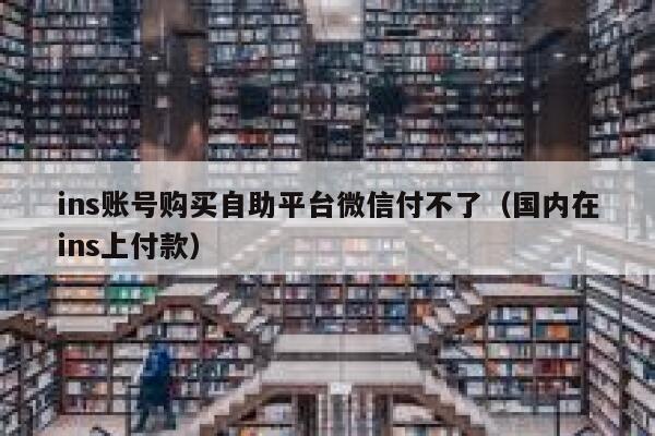 ins账号购买自助平台微信付不了(国内在ins上付款) 第1张 ins账号购买自助平台微信付不了(国内在ins上付款) 第1张
