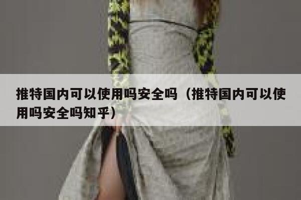 推特国内可以使用吗安全吗（推特国内可以使用吗安全吗知乎） 第1张