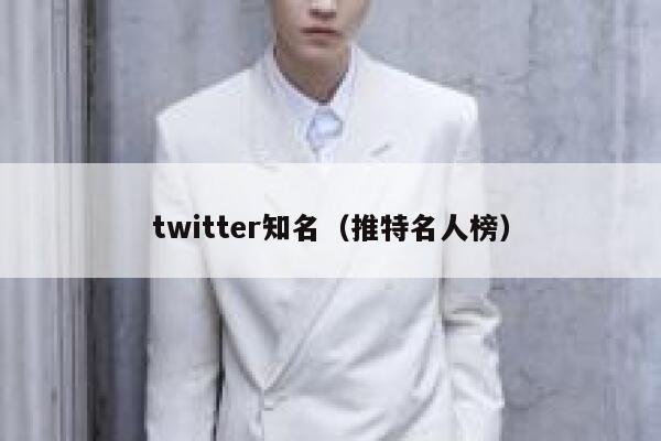twitter知名（推特名人榜） 第1张