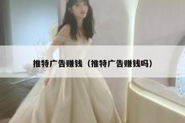 推特广告赚钱（推特广告赚钱吗） 第1张