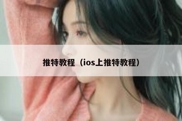 推特教程（ios上推特教程） 第1张