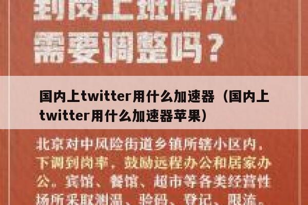 国内上twitter用什么加速器（国内上twitter用什么加速器苹果） 第1张
