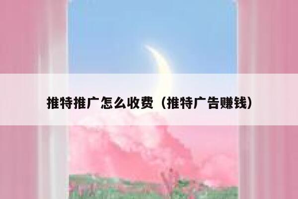 推特推广怎么收费(推特广告赚钱) 第1张 推特推广怎么收费(推特广告赚钱) 第1张