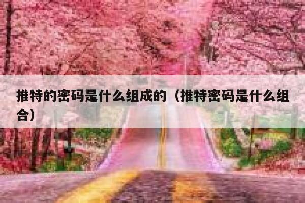 推特的密码是什么组成的(推特密码是什么组合) 第1张 推特的密码是什么组成的(推特密码是什么组合) 第1张