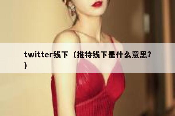 twitter线下(推特线下是什么意思?) 第1张 twitter线下(推特线下是什么意思?) 第1张