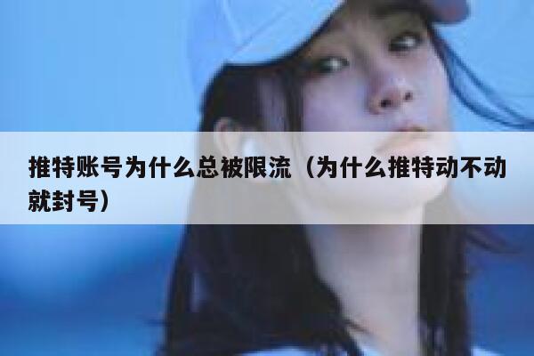 推特账号为什么总被限流(为什么推特动不动就封号) 第1张 推特账号为什么总被限流(为什么推特动不动就封号) 第1张