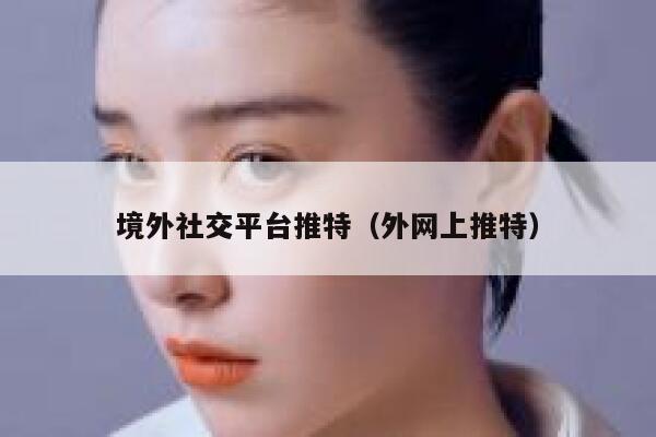 境外社交平台推特(外网上推特) 第1张 境外社交平台推特(外网上推特) 第1张