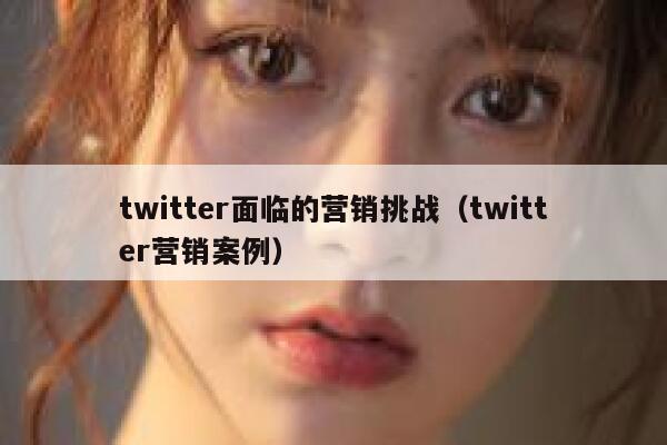 twitter面临的营销挑战（twitter营销案例） 第1张