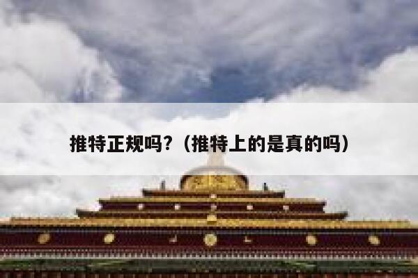 推特正规吗?(推特上的是真的吗) 第1张 推特正规吗?(推特上的是真的吗) 第1张