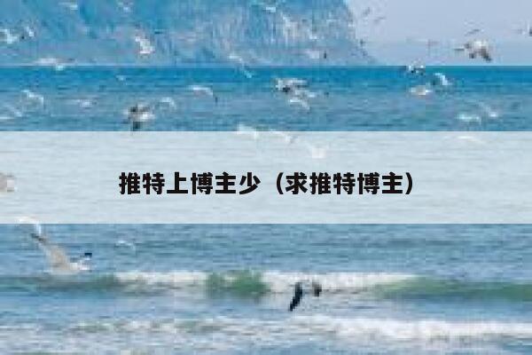 推特上博主少(求推特博主) 第1张 推特上博主少(求推特博主) 第1张