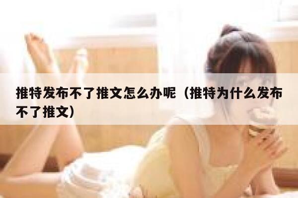 推特发布不了推文怎么办呢(推特为什么发布不了推文) 第1张 推特发布不了推文怎么办呢(推特为什么发布不了推文) 第1张
