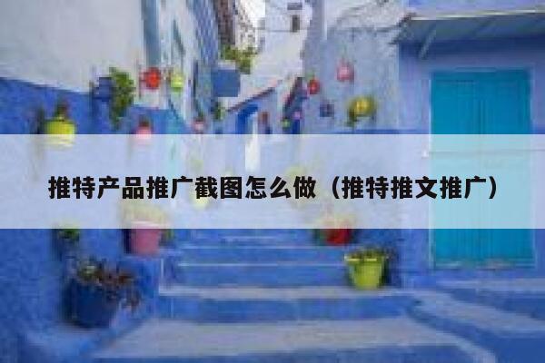 推特产品推广截图怎么做（推特推文推广） 第1张