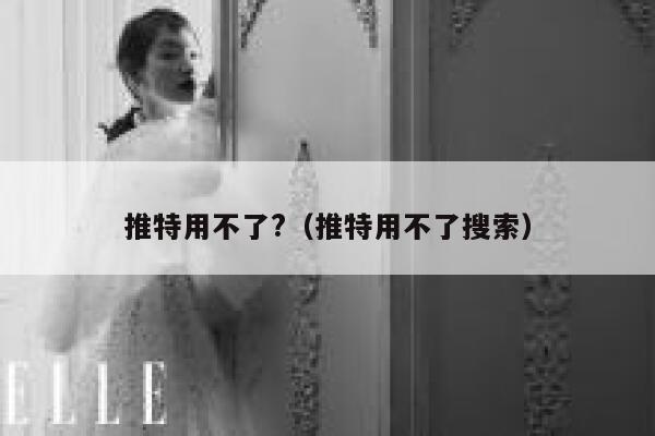 推特用不了?（推特用不了搜索） 第1张