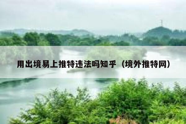 用出境易上推特违法吗知乎（境外推特网） 第1张