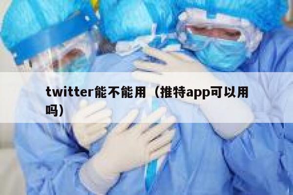 twitter能不能用（推特app可以用吗） 第1张