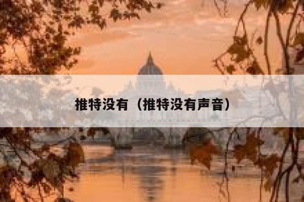 推特没有(推特没有声音) 第1张 推特没有(推特没有声音) 第1张