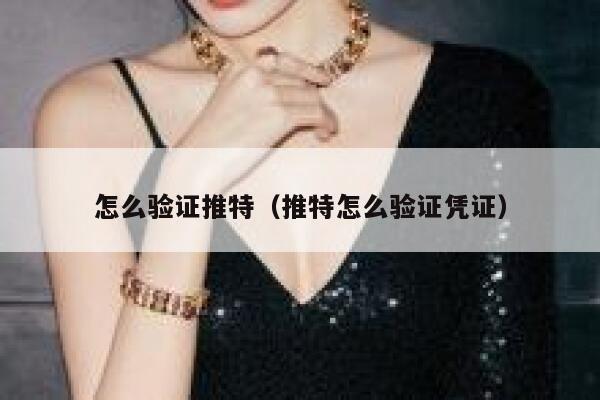 怎么验证推特(推特怎么验证凭证) 第1张 怎么验证推特(推特怎么验证凭证) 第1张