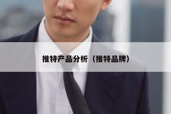 推特产品分析（推特品牌） 第1张