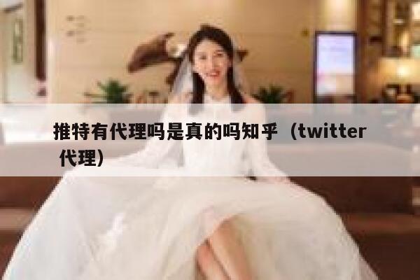 推特有代理吗是真的吗知乎（twitter 代理） 第1张