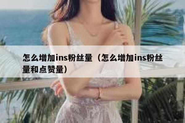 怎么增加ins粉丝量(怎么增加ins粉丝量和点赞量) 第1张 怎么增加ins粉丝量(怎么增加ins粉丝量和点赞量) 第1张