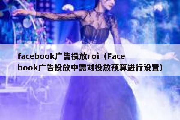 facebook广告投放roi(Facebook广告投放中需对投放预算进行设置) 第1张 facebook广告投放roi(Facebook广告投放中需对投放预算进行设置) 第1张