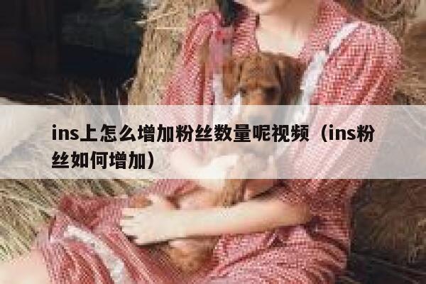 ins上怎么增加粉丝数量呢视频(ins粉丝如何增加) 第1张 ins上怎么增加粉丝数量呢视频(ins粉丝如何增加) 第1张