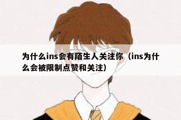 为什么ins会有陌生人关注你(ins为什么会被限制点赞和关注) 第1张 为什么ins会有陌生人关注你(ins为什么会被限制点赞和关注) 第1张