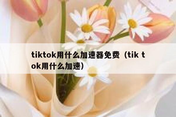 tiktok用什么加速器免费(tik tok用什么加速) 第1张 tiktok用什么加速器免费(tik tok用什么加速) 第1张