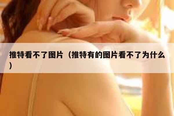 推特看不了图片(推特有的图片看不了为什么) 第1张 推特看不了图片(推特有的图片看不了为什么) 第1张