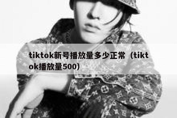 tiktok新号播放量多少正常（tiktok播放量500） 第1张